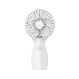 Handheld Fan For Dorm Study, Participation In Exhibitions, Gardening Work, And Pet Care. (Color: WHITE)